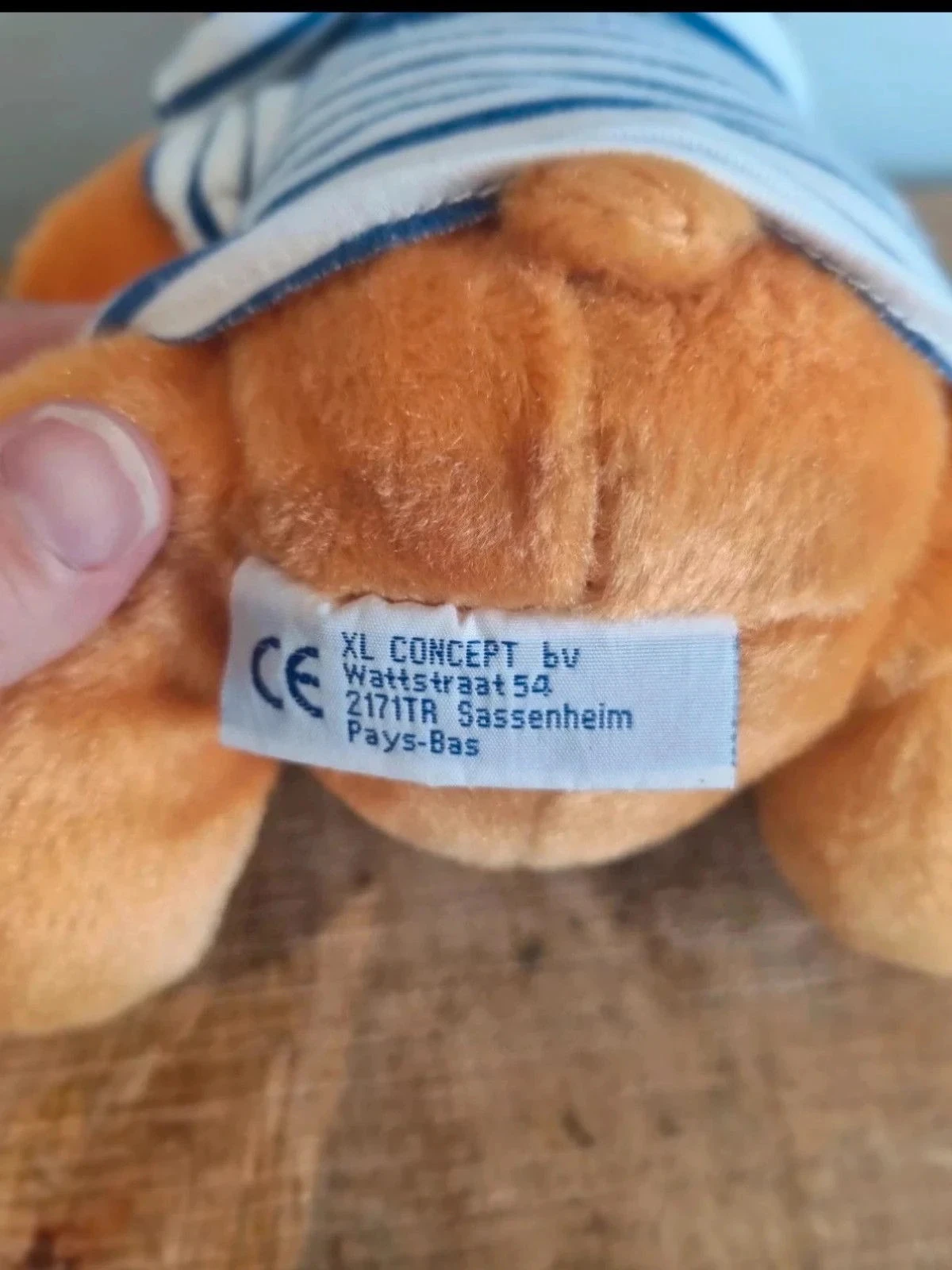 Peluche Urso Marinho - Moletom Listrado (XL Concept) – photo 6